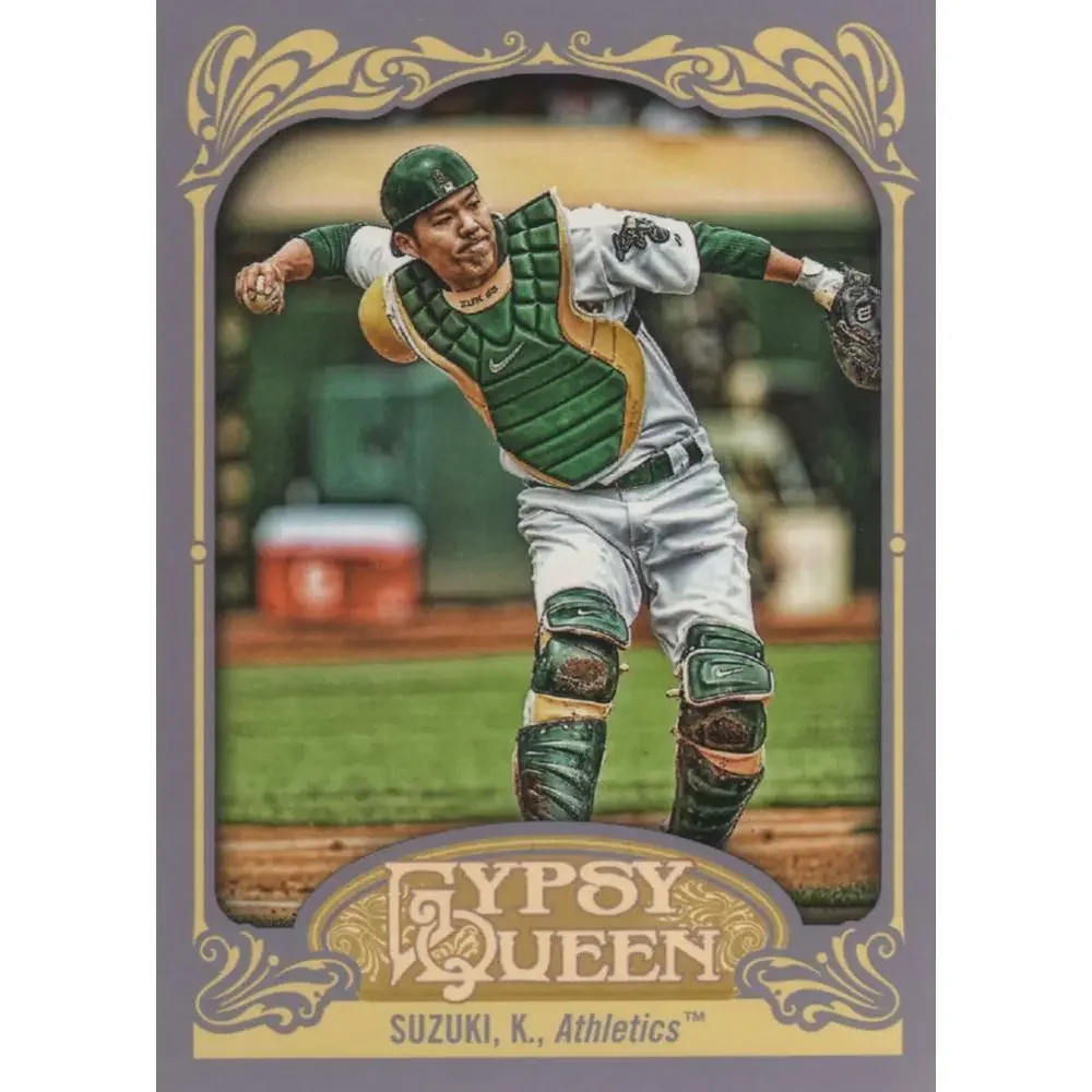 2012 Topps Gypsy Queen Kurt Suzuki # 115 Oakland Athletics